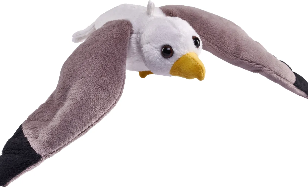Wild Republic Pocketkins Eco Sea Gull Stuffed Animal - 5" Sale