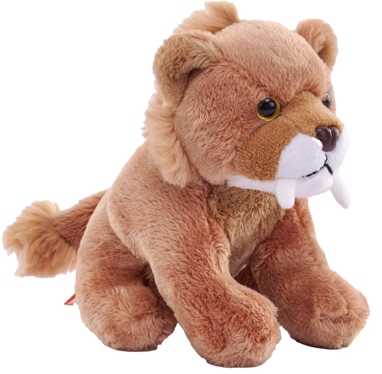 Wild Republic Pocketkins Eco Smilodon Stuffed Animal - 5" Sale
