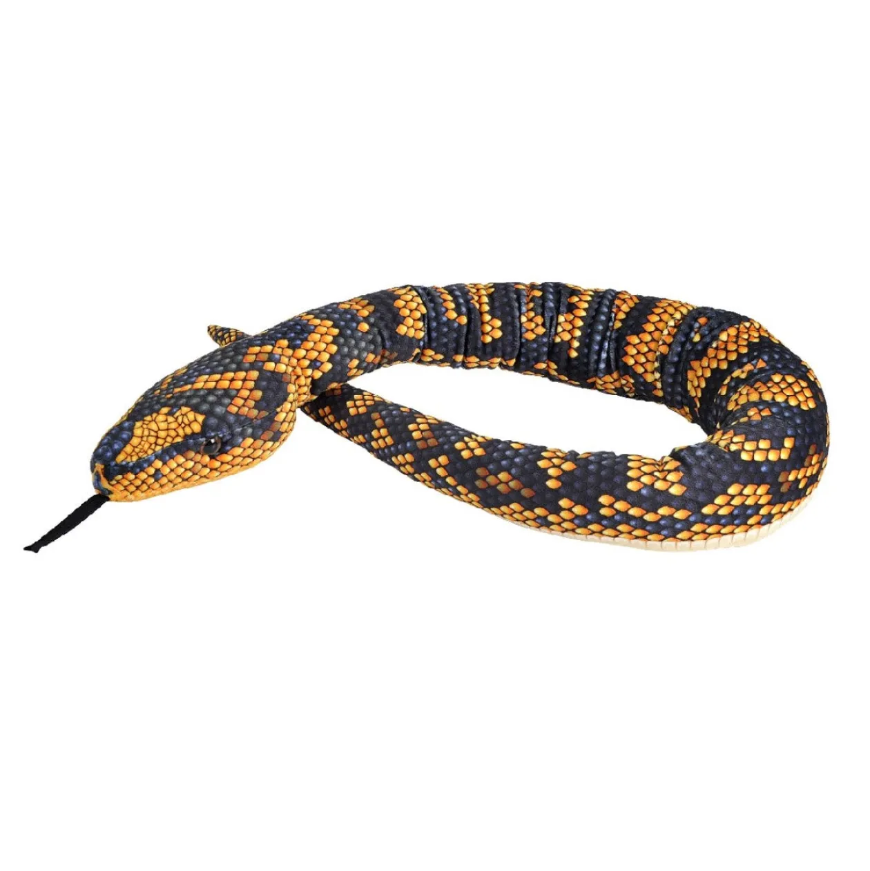 Wild Republic Printed Jungle Carpet Python Snake Stuffed Animal - 54" Outlet