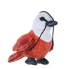 Wild Republic Rainforest Birds Three Wattled Bellbird Stuffed Animal - 4.5" Clearance