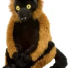 Wild Republic Red Ruffed Lemur Stuffed Animal - 12" Cheap