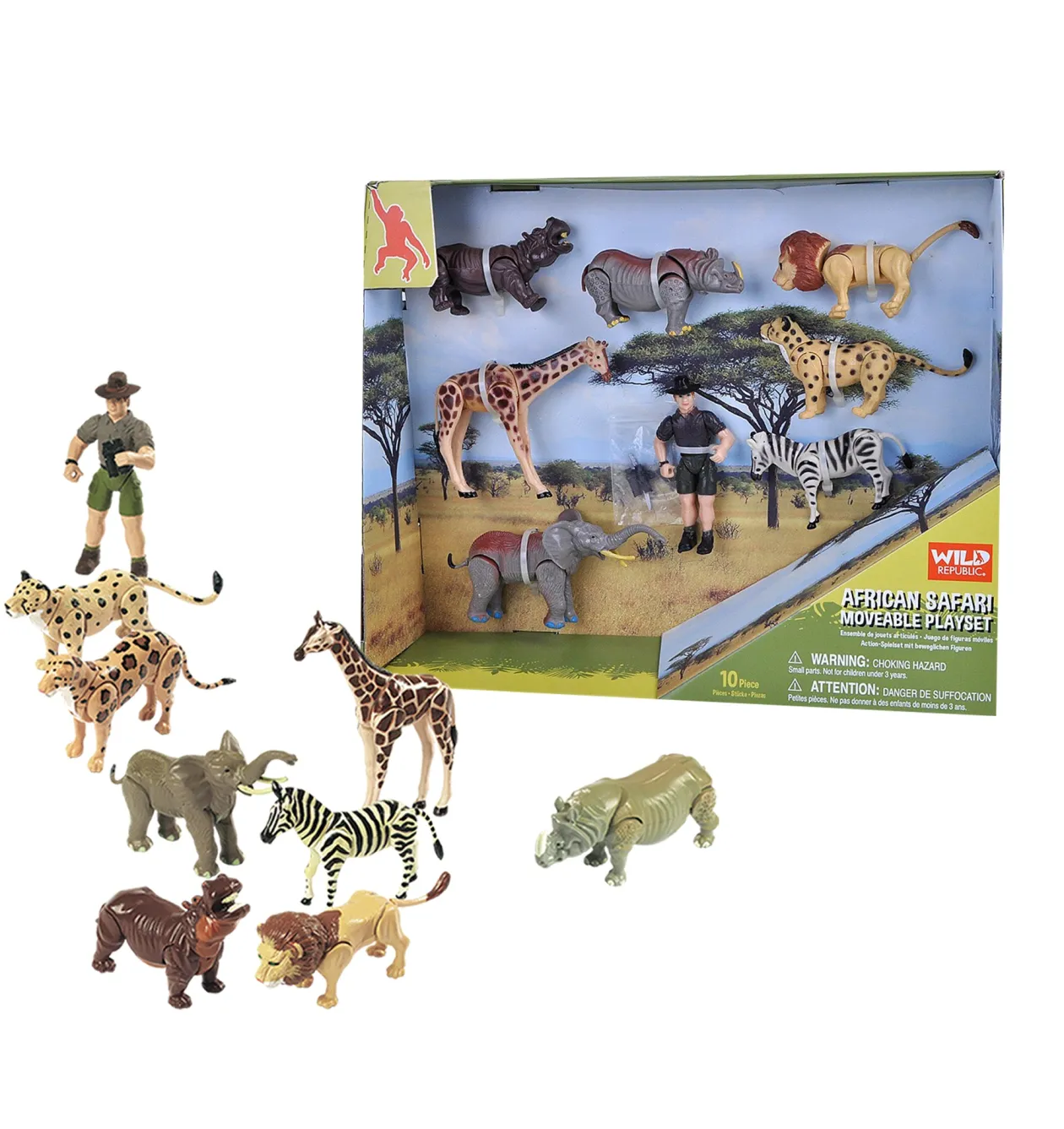 Wild Republic Safari Moveable Set Store