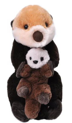 Wild Republic Sea Otter - Mom & Baby 12" Hot