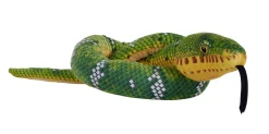Wild Republic Snakesss Eco Emerald Tree Boa Stuffed Animal - 54" Online