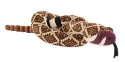 Wild Republic Snakesss Eco Western Diamondback Stuffed Animal - 54" Store