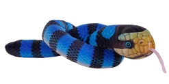 Wild Republic Snakesss Eco Yellow Lipped Snake Stuffed Animal - 54" New