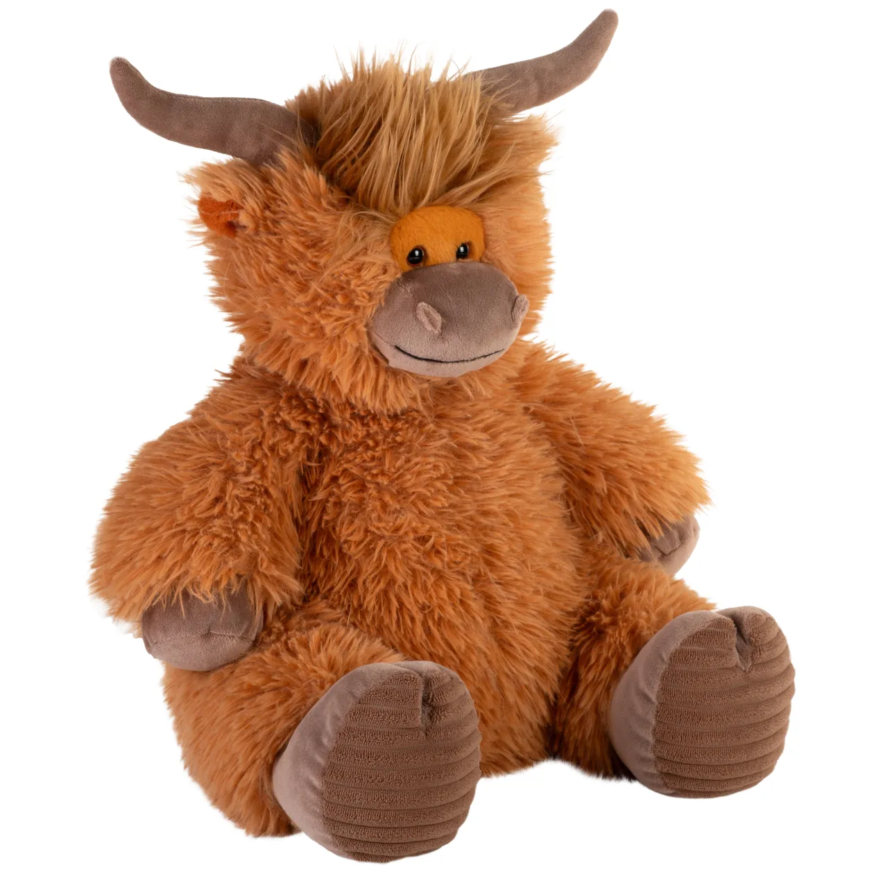 Wild Republic Snuggleluvs Highland Cow Stuffed Animal - 15" Hot