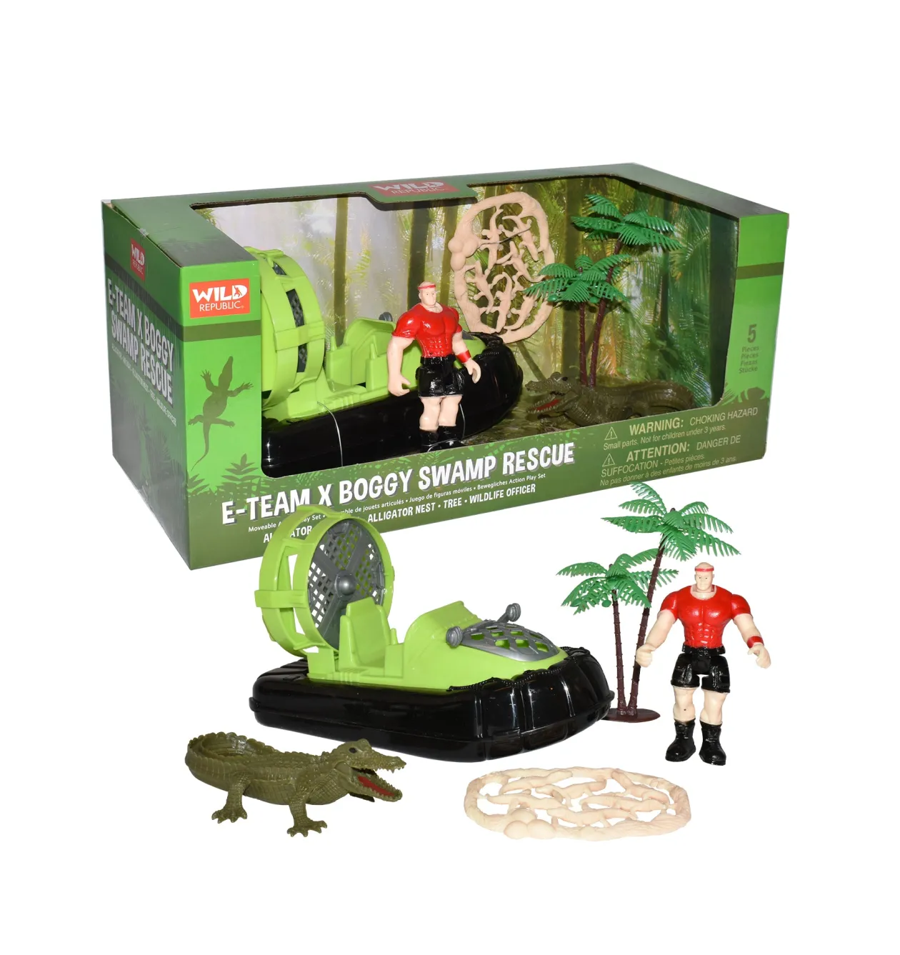 Wild Republic Swamp Play Set New