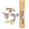 Wild Republic Tube of African Wildlife Family Figurines Hot
