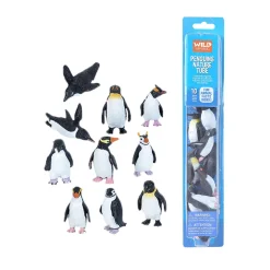 Wild Republic Tube of Penguin Figurines Cheap