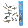 Wild Republic Tube of Shark Figurines with Playmat Cheap