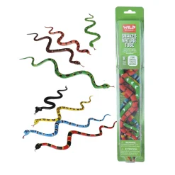 Wild Republic Tube of Snake Figurines with Playmat Best