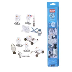 Wild Republic Tube of Space Figurines with Playmat Fashion
