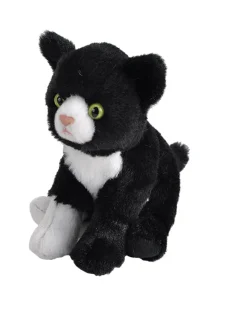 Wild Republic Tuxedo Cat Stuffed Animal- 5" Discount