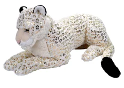 Wild Republic White Snow Leopard - Foilkins Jumbo Shop