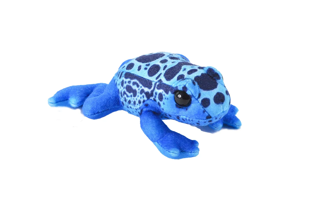 Wild Republic Wild Calls Blue Poison Dart Frog Stuffed Animal - 8" Best