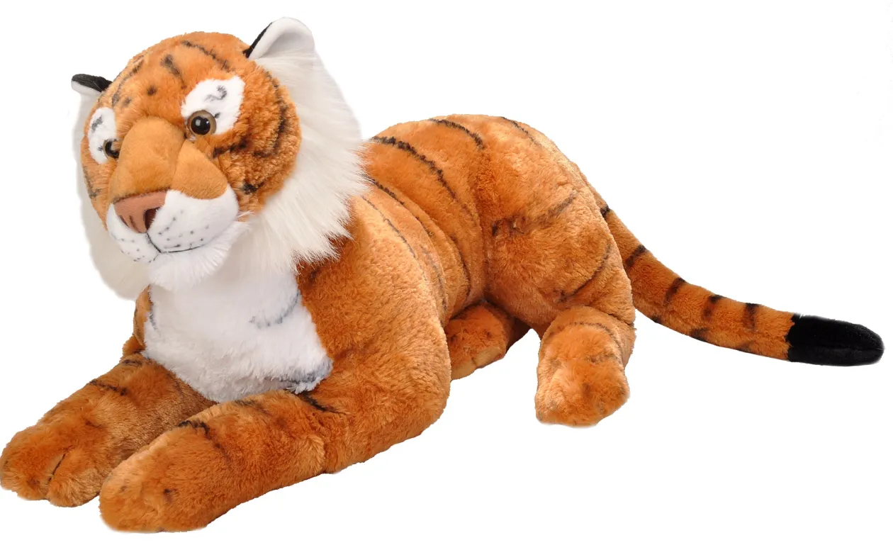 Wild Republic Jumbo Tiger Stuffed Animal - 30" Clearance
