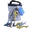 Wild Republic Zip Polybag of Shark Fashion