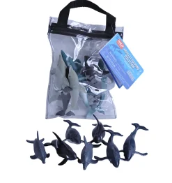 Wild Republic Zip Polybag of Whale and Dolphin Clearance